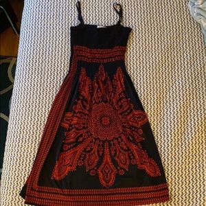 Neelam Spaghetti Strap Shirred Cami Dress